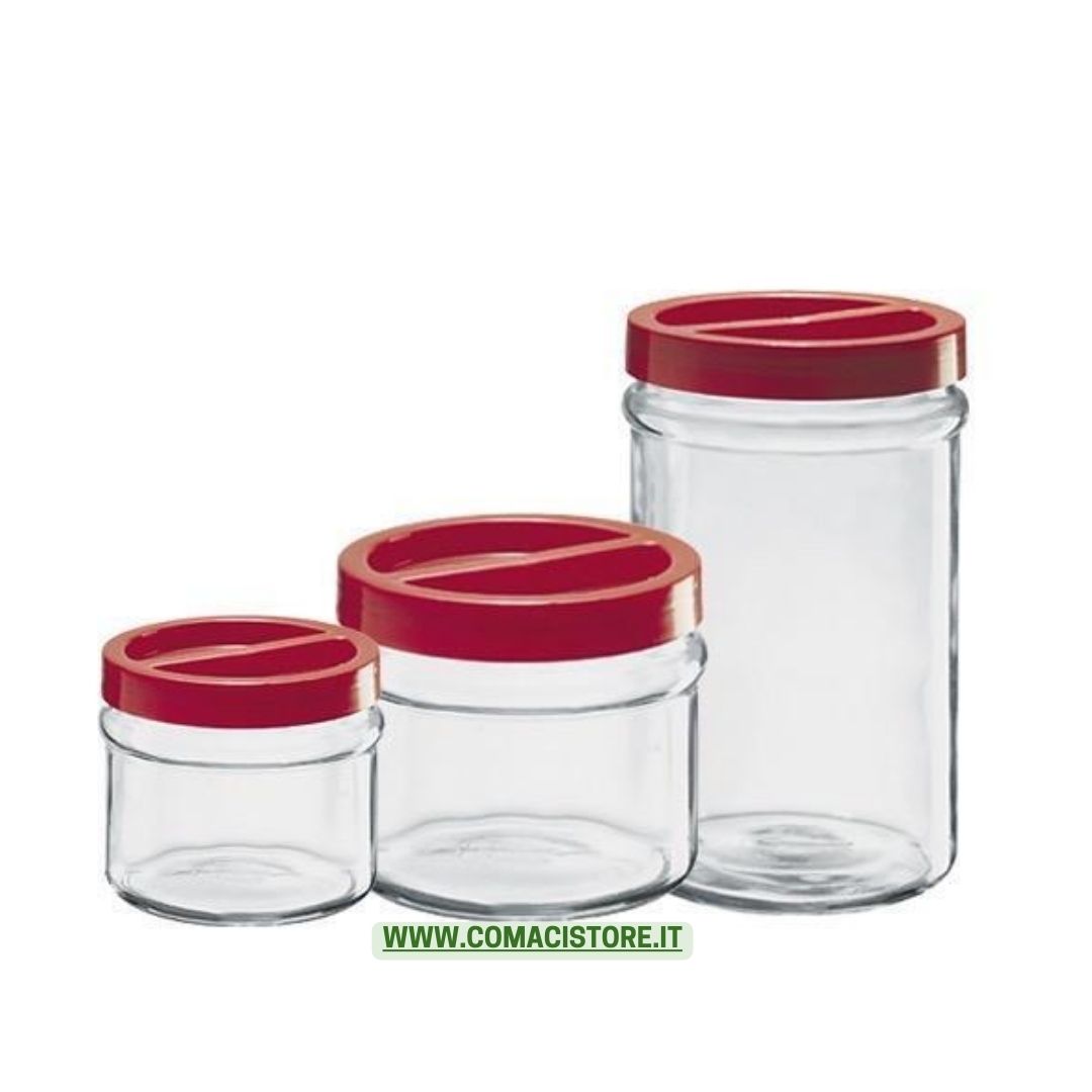 Vaso In Vetro Per Conserve Da 2,5 Litri - Barattolo Per Sott'olio E Sottaceti - Foto 2