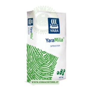 YaraMila SPRINTER 20-10-10s contengono un ventaglio completo e bilanciato di nutrienti per la pianta grazie alle dimensioni omogenee dei granuli.