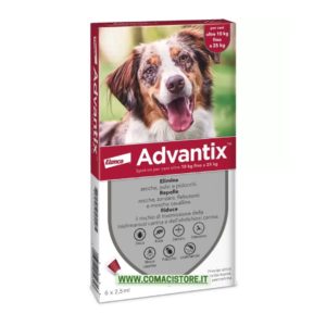 Advantix spot-on per cani oltre 10 kg fino a 25 kg